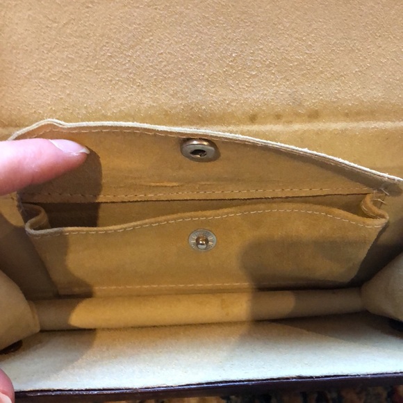 Vintage Cow Hide & Leather Wallet - Picture 5 of 14